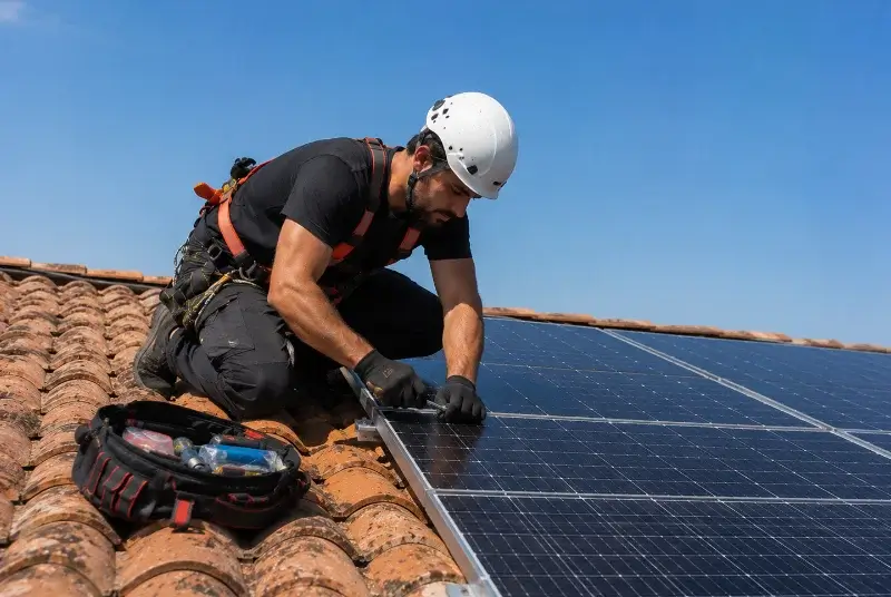 Maintenance et monitoring de panneaux solaires à Saint-André-et-Appelles